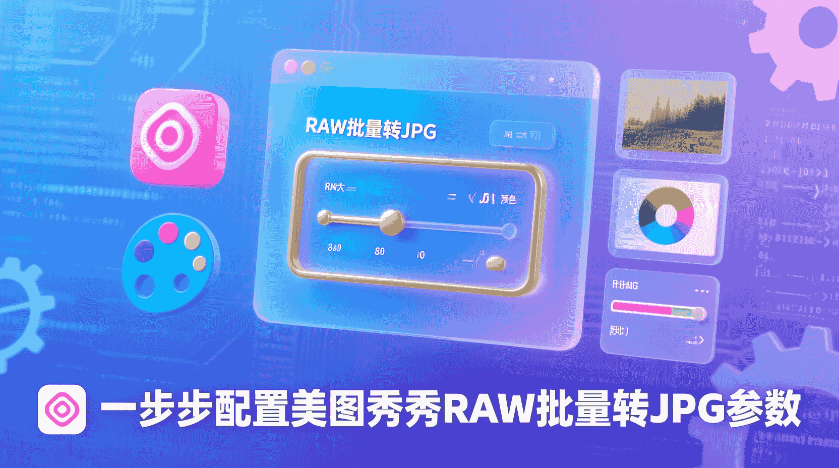 美图秀秀RAW转JPG, 批处理脚本配置, RAW批量转JPG, 自动化图像转换, 美图秀秀批量处理教程, RAW转换参数详解, 批量输出JPG设置, 如何设置RAW转JPG脚本, 美图秀秀脚本配置步骤, 大批量RAW转换效率优化